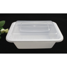 Caixa de piquenique / recipiente de alimento plásticos seguros da microonda